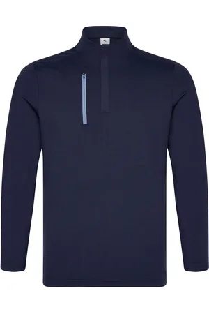 PUMA Puma X Ap Cloudspun Tech 1/4 Zip Sport Men Sport Clothing Sport Sweatshirts & Hoodies Sport Sweatshirts Navy