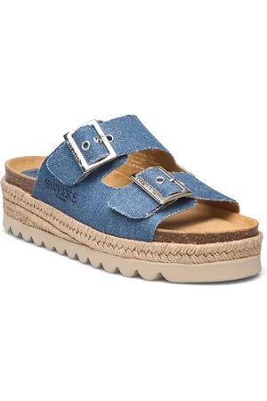 Sweeks Sonja Shoes Summer Shoes Platform Sandals Blue
