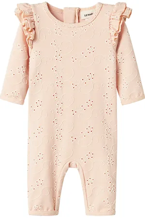 Lil Atelier Nbffelice Ls Uv Long Swimsuit Lil Langærmet Body Pink