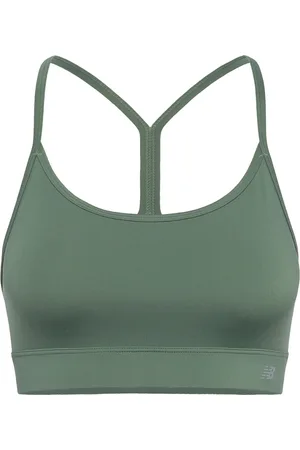 New Balance Nb Essential Yoga Bra Sport Sport Clothing Sport Bras - All Green