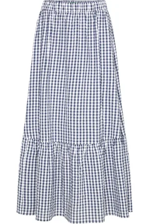 Benetton Skirt Skirts Maxi Skirts Multi/patterned