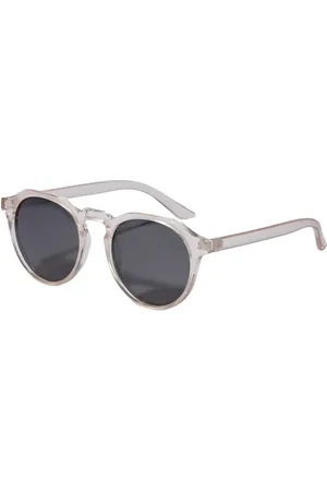 Pilgrim Alejandra Sunglasses Crystal Solbriller Grey