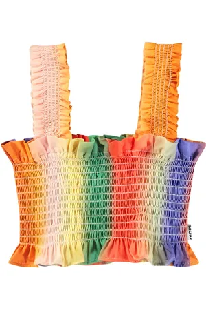 Molo Rolfia Swimwear Swim Tops Orange