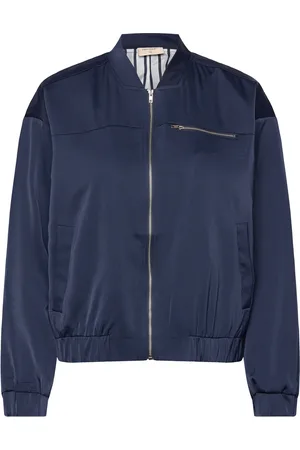 Freequent Fqflen-Jacket Outerwear Jackets Light-summer Jacket Navy