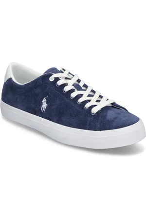 Ralph Lauren Longwood Suede Sneaker Low-top Sneakers Navy