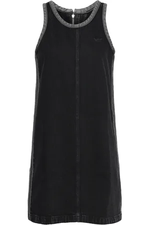 adidas Denim 3S Dress Sport Sport Clothing Sport Dresses & Skirts Sport Dresses Black