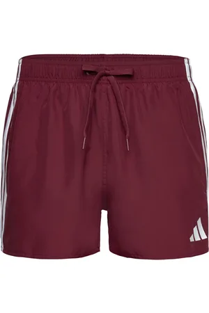 adidas 3S Bld Sh 3In Sport Sport Clothing Sport Swimwear Sport Swim Shorts Burgundy