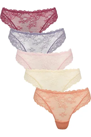 Missya Lace String 5-Pack G-streng Undertøj Multi/patterned
