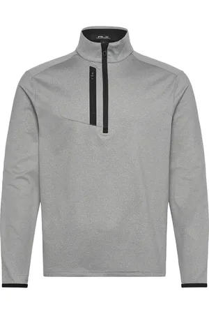 Ralph Lauren Stretch Jersey Pullover Sport Sport Clothing Sport Sweatshirts & Hoodies Sport Knitwear Grey