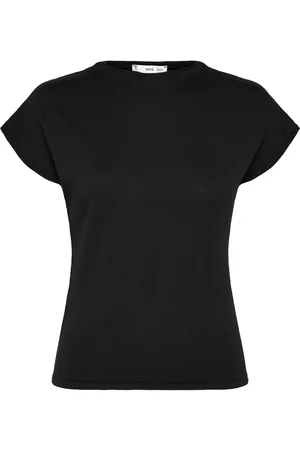 MANGO Sleeveless Fine-Knit Sweater Tops Knitwear Jumpers Brown