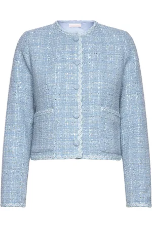 Love Lolina Lily Jacket Blazers BouclÉ Blazers Blue