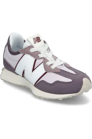 New Balance 327 Kids Bungee Lace Sport Sneakers Low-top Sneakers Purple