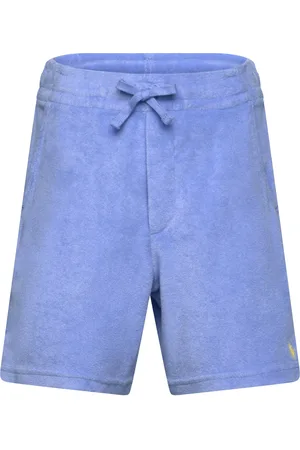 Ralph Lauren Terry Drawstring Short Bottoms Shorts Sweat Shorts Blue