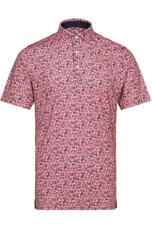 PUMA Mattr Peach Stand Polo Sport Sport Clothing Sport Tops Sport Polos Sport Short-sleeved Polos Pink