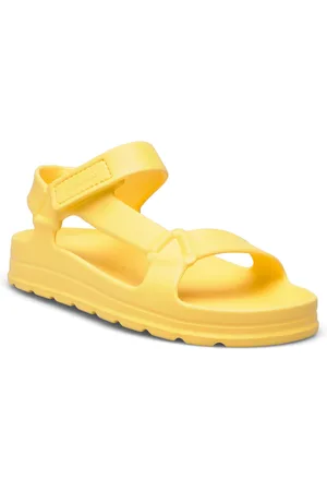 LEMON JELLY Nola 07 Shoes Sandals Flat Sandals Yellow