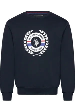 U.S. Polo Assn. Anniv 5 Reg Uspa Uni Sw Tops Sweatshirts & Hoodies Sweatshirts Navy
