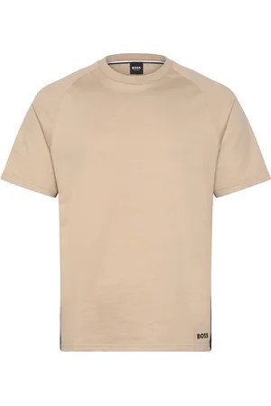 HUGO BOSS Iconic T-Shirt Tops T-Kortærmet Skjorte Beige