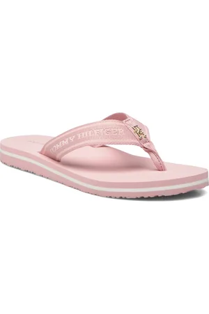Tommy Hilfiger Hilfiger Webbing Beach Sandal Klipklapper Sandaler Pink