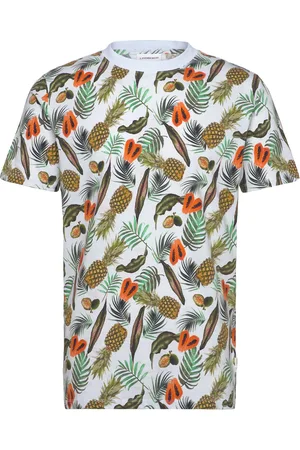 Lindbergh Juicy Aop O-Neck Tee S/S Tops T-Kortærmet Skjorte Multi/patterned
