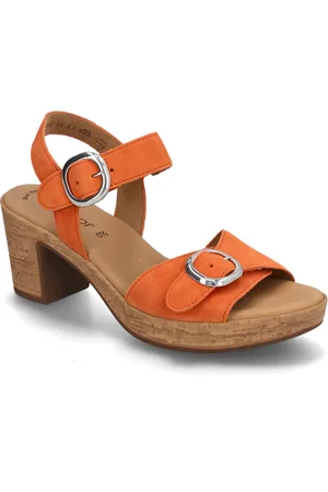 Gabor Ankle-Strap Sandal Sandal Med Hæl Orange
