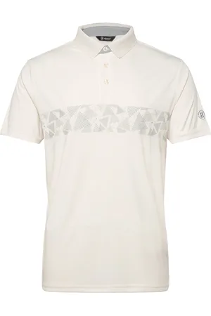 Abacus Mens Walton Drycool Polo Sport Sport Clothing Sport Tops Sport Polos Sport Short-sleeved Polos Cream