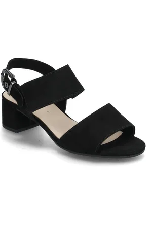 Gabor Ankle-Strap Sandal Sandal Med Hæl Black