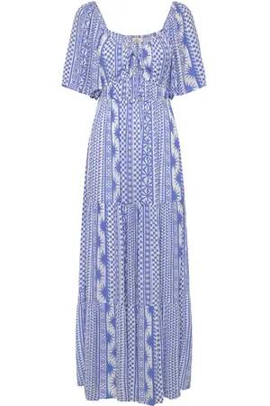 Rip Curl San Carlos S/S Maxi Dress Sport Sport Clothing Sport Dresses & Skirts Sport Dresses Blue