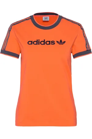 adidas Linear Cali Tee Sport Women Sport Clothing Sports Tops & T-shirts Sport T-Skjorte Orange