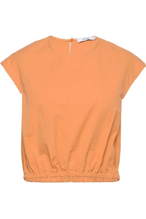 Stylein Meliza Top Tops Blouses Sleeveless Orange