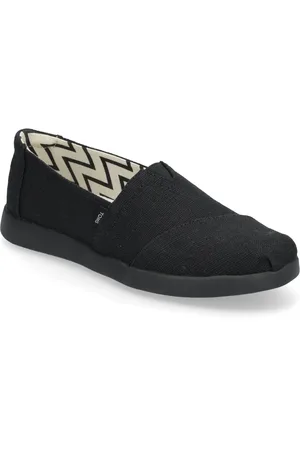 TOMS Alpargata Plus Espadrillos Flade Sandal Black