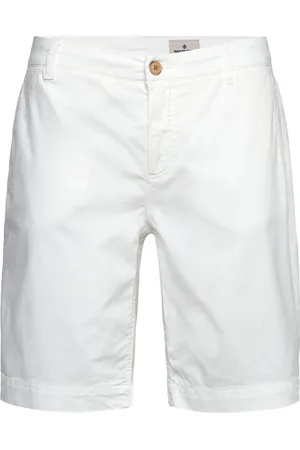 Morris Jeffrey Summer Chino Shorts 10" Bottoms Shorts Chinos Shorts White