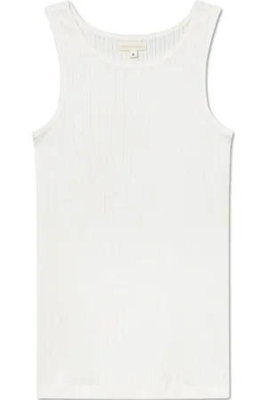 Studio Feder Irene Top Tops T-shirts & Tops Sleeveless White