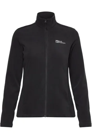 Jack Wolfskin Taunus Fz W Sport Sweatshirts & Hoodies Fleeces & Midlayers Black