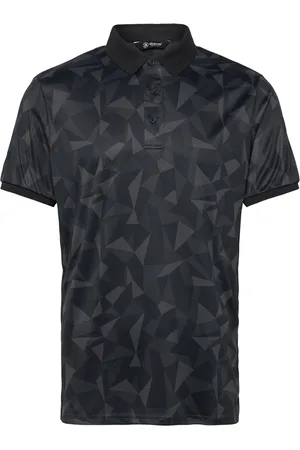 Abacus Mens Tumble Drycool Polo Sport Sport Clothing Sport Tops Sport Polos Sport Short-sleeved Polos Black