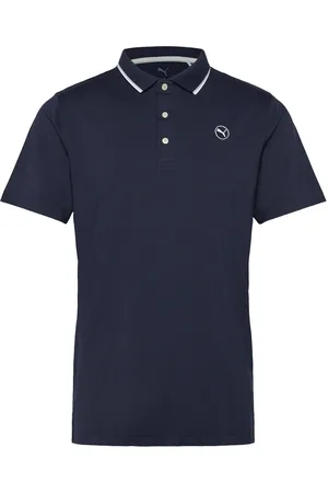 PUMA Mattr Elevated Solid Polo - Lc Sport Sport Clothing Sport Tops Sport Polos Sport Short-sleeved Polos Navy