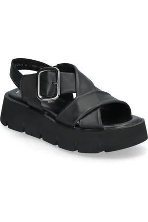Gabor Sandal Shoes Sandals Platform Sandals Black