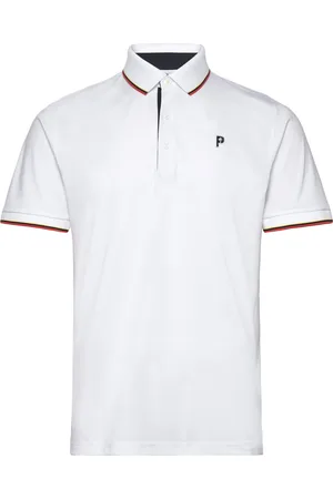 PUMA Puma X Ptc Tipped Polo Sport Men Sport Clothing Sport Tops Sport Polos Sport Short-sleeved Polos White