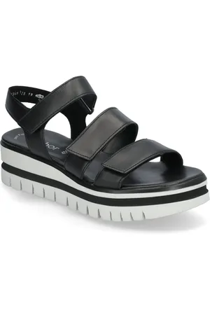Gabor Sandal Shoes Sandals Flat Sandals Black
