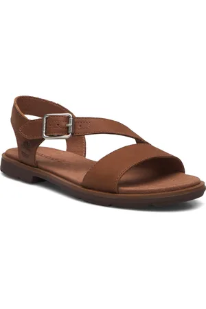 Timberland Backstrap Sandal Shoes Sandals Flat Sandals Brown