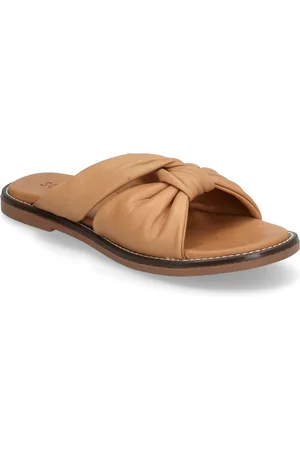 Sofie Schnoor Rosesw Sandal Shoes Sandals Flat Sandals Beige