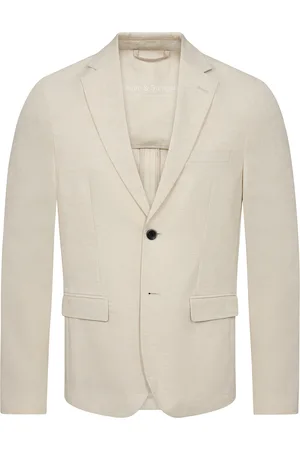 Bruun & Stengade Bs Pollino Classic Fit Blazer Suits & Blazers Blazers Single Breasted Blazers Beige
