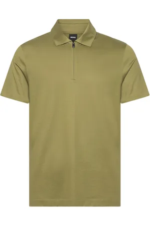 HUGO BOSS H-Paras 50 Tops Polos Short-sleeved Green