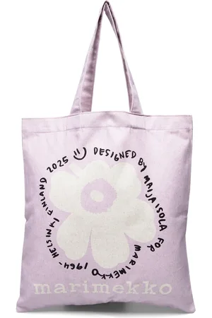 Marimekko Vankka Unikko Placement Bags Totes Purple