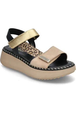 Gabor Sandal Shoes Sandals Flat Sandals Beige