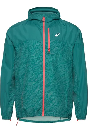 Asics Fujitrail Packable Windbreaker Sport Sport Jackets Green