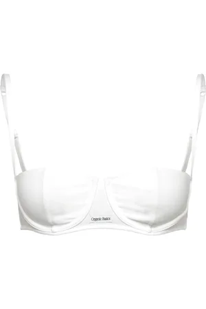 Organic Basics Core Icon Balc Tte Bra Lingerie Bras & Tops Balc Tte Bras White