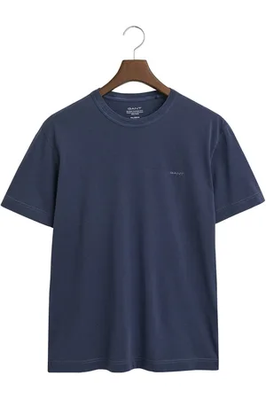 GANT Sunfaded Ss T-Shirt Tops T-Kortærmet Skjorte Navy