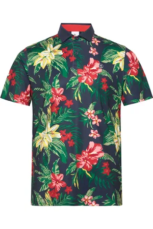 PUMA Puma X Ptc Floral Polo Sport Men Sport Clothing Sport Tops Sport Polos Sport Short-sleeved Polos Navy