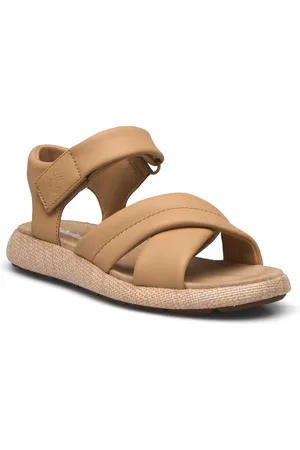 Timberland Backstrap Sandal Shoes Sandals Flat Sandals Beige