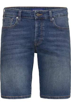 Scotch&Soda Ralston Slim Fit Denim Short Bottoms Shorts Denim Navy
